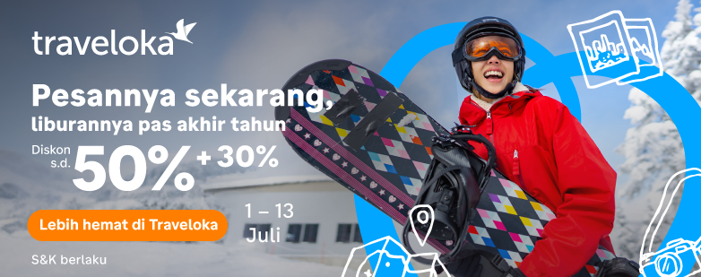 Kalau kamu udah lama pengen ngerasain dinginnya Tokyo, Natal di London, atau salju pertama di Korea, sekarang timing yang pas banget buat mulai booking ini-itu